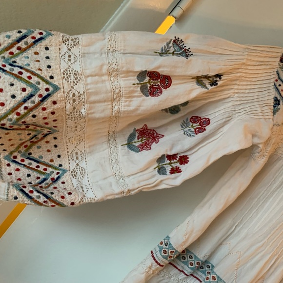 Anthropologie Kayla embroidered blouse - Picture 6 of 7